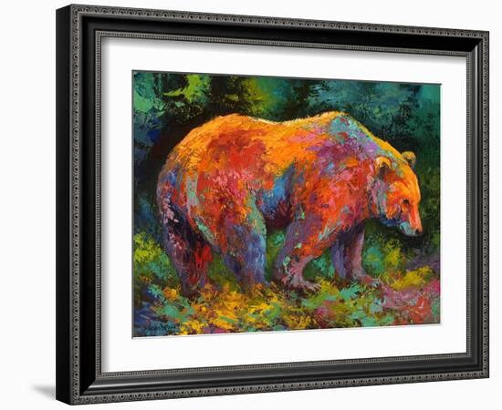 Deep Woods Grizz-Marion Rose-Framed Giclee Print