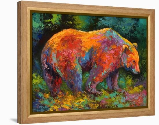 Deep Woods Grizz-Marion Rose-Framed Premier Image Canvas