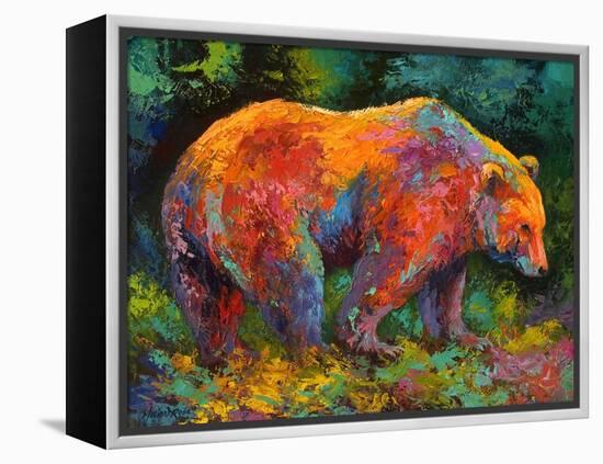 Deep Woods Grizz-Marion Rose-Framed Premier Image Canvas