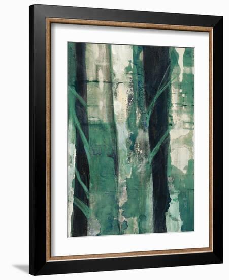 Deep Woods II Emerald Crop-Albena Hristova-Framed Art Print