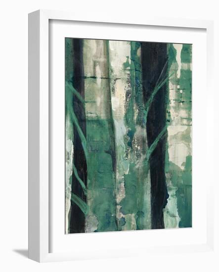Deep Woods II Emerald Crop-Albena Hristova-Framed Art Print