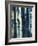 Deep Woods II Indigo-Albena Hristova-Framed Art Print