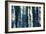 Deep Woods III Indigo-Albena Hristova-Framed Art Print