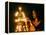 Deepawali Lamps-null-Framed Premier Image Canvas