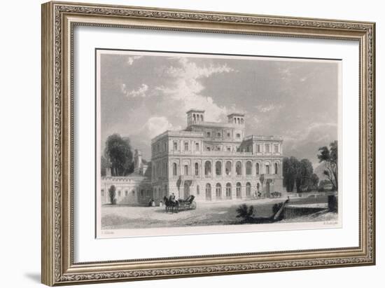 Deepdene-Thomas Allom-Framed Art Print