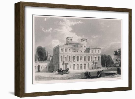 Deepdene-Thomas Allom-Framed Art Print