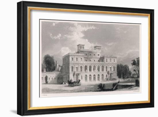 Deepdene-Thomas Allom-Framed Art Print