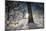 Deeply Snow-Covered Winter Scenery with Bright Sunshine, Saxony, Germany-Falk Hermann-Mounted Photographic Print