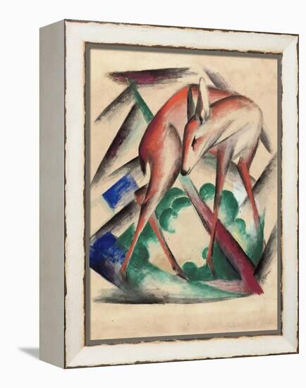 Deer, 1912-Franz Marc-Framed Premier Image Canvas