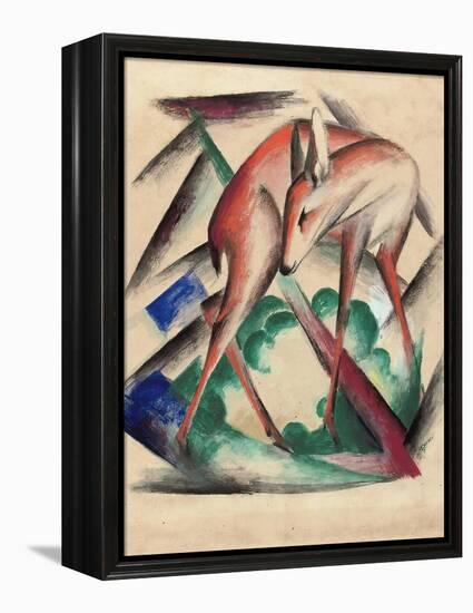 Deer, 1912-Franz Marc-Framed Premier Image Canvas