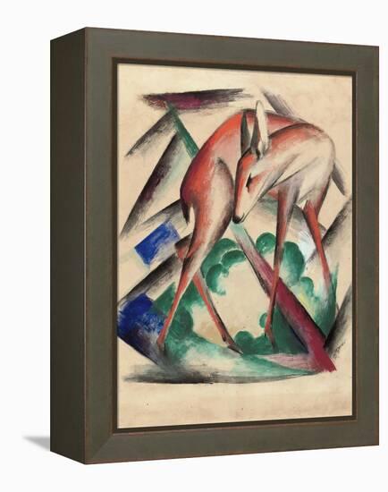 Deer, 1912-Franz Marc-Framed Premier Image Canvas