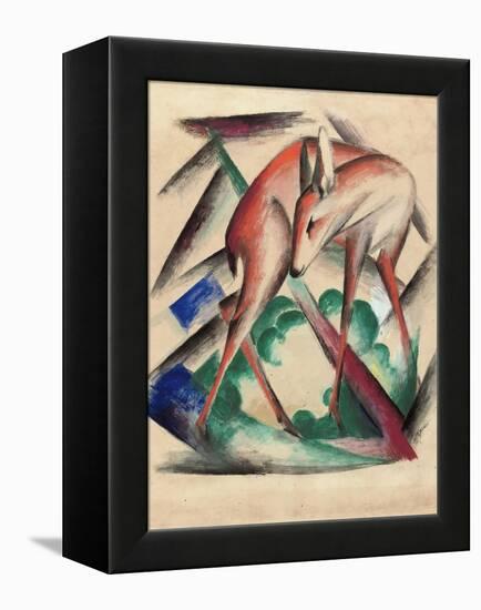 Deer, 1912-Franz Marc-Framed Premier Image Canvas