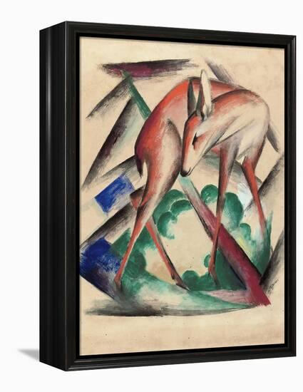 Deer, 1912-Franz Marc-Framed Premier Image Canvas