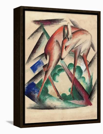 Deer, 1912-Franz Marc-Framed Premier Image Canvas