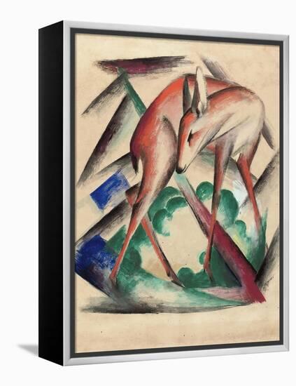 Deer, 1912-Franz Marc-Framed Premier Image Canvas