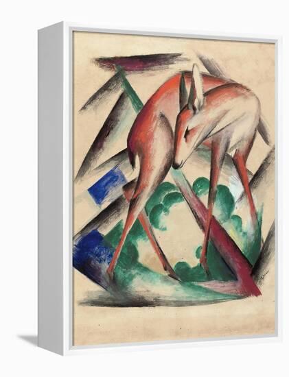 Deer, 1912-Franz Marc-Framed Premier Image Canvas