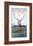 Deer and Mountains 2-Louis Duncan-He-Framed Art Print