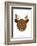 Deer - Animaru Cartoon Animal Print-Animaru-Framed Giclee Print