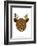 Deer - Animaru Cartoon Animal Print-Animaru-Framed Giclee Print