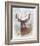 Deer Buck Portrait-Ron Jenkins-Framed Art Print