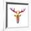 Deer Bust-Dean Russo- Exclusive-Framed Giclee Print