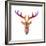 Deer Bust-Dean Russo- Exclusive-Framed Giclee Print