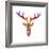 Deer Bust-Dean Russo- Exclusive-Framed Giclee Print