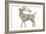 Deer Color-Miguel Balbás-Framed Giclee Print