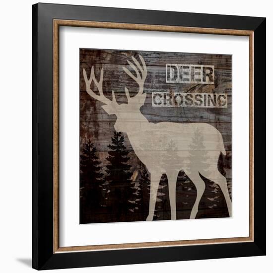 Deer Crossing-Piper Ballantyne-Framed Art Print