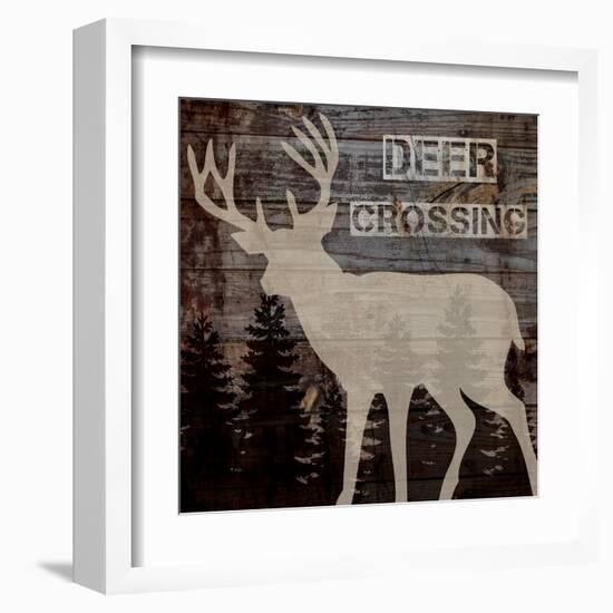 Deer Crossing-Piper Ballantyne-Framed Art Print