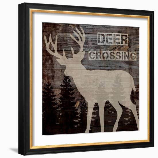 Deer Crossing-Piper Ballantyne-Framed Premium Giclee Print