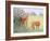 Deer Family-Pat Scott-Framed Giclee Print