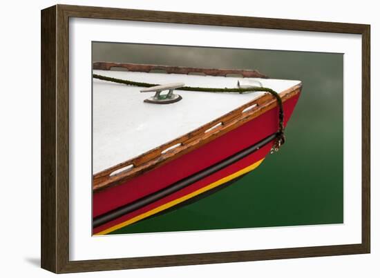 Deer Harbor Boat I-Kathy Mahan-Framed Photographic Print