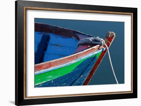 Deer Harbor Boat II-Kathy Mahan-Framed Photographic Print