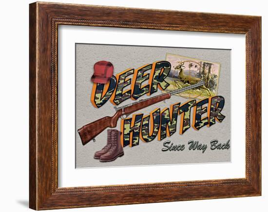 Deer Hunter-Kate Ward Thacker-Framed Giclee Print