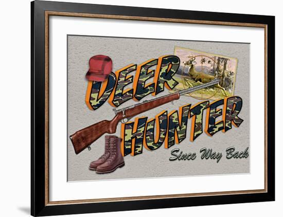 Deer Hunter-Kate Ward Thacker-Framed Giclee Print