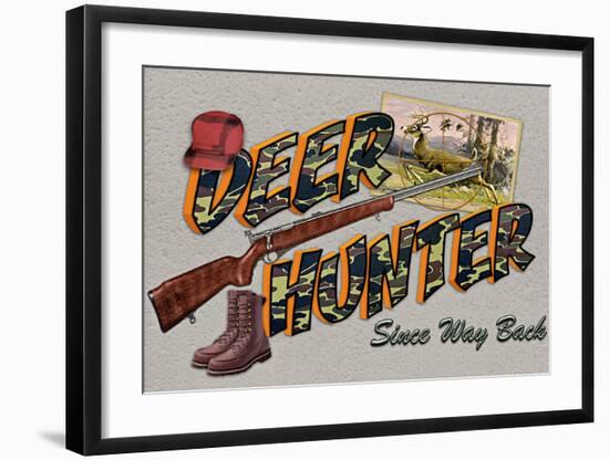 Deer Hunter-Kate Ward Thacker-Framed Giclee Print