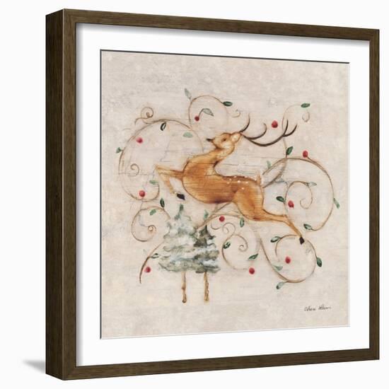 Deer II-Cheri Blum-Framed Art Print