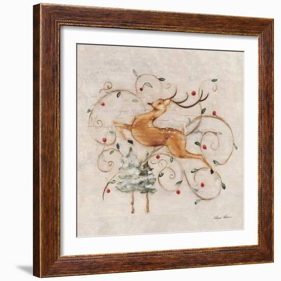 Deer II-Cheri Blum-Framed Art Print