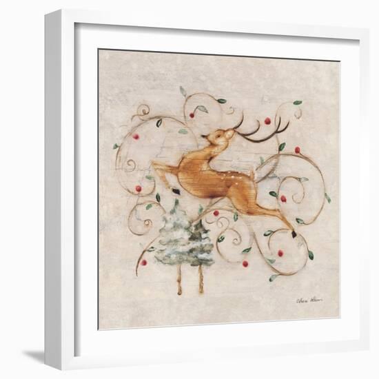 Deer II-Cheri Blum-Framed Art Print