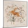 Deer II-Cheri Blum-Mounted Art Print