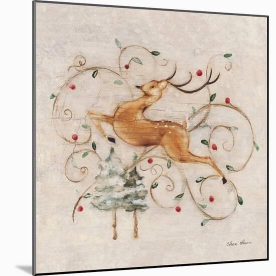 Deer II-Cheri Blum-Mounted Art Print