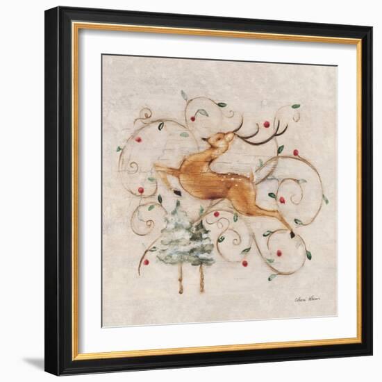 Deer II-Cheri Blum-Framed Art Print