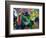 Deer in Cloister Garden-Franz Marc-Framed Giclee Print