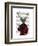 Deer in Smoking Jacket-Fab Funky-Framed Art Print