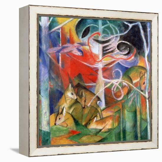 'Deer in the Forest I', 1911. Artist: Marc Franz-Marc Franz-Framed Premier Image Canvas