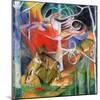 'Deer in the Forest I', 1911. Artist: Marc Franz-Marc Franz-Mounted Giclee Print