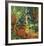 Deer in the forest II 1914-Franz Marc-Framed Giclee Print