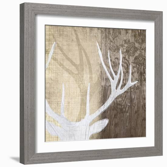 Deer Lodge II-Tandi Venter-Framed Art Print