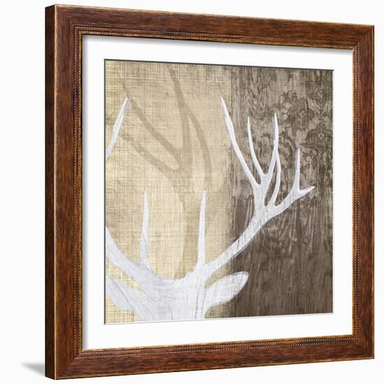 Deer Lodge II-Tandi Venter-Framed Art Print